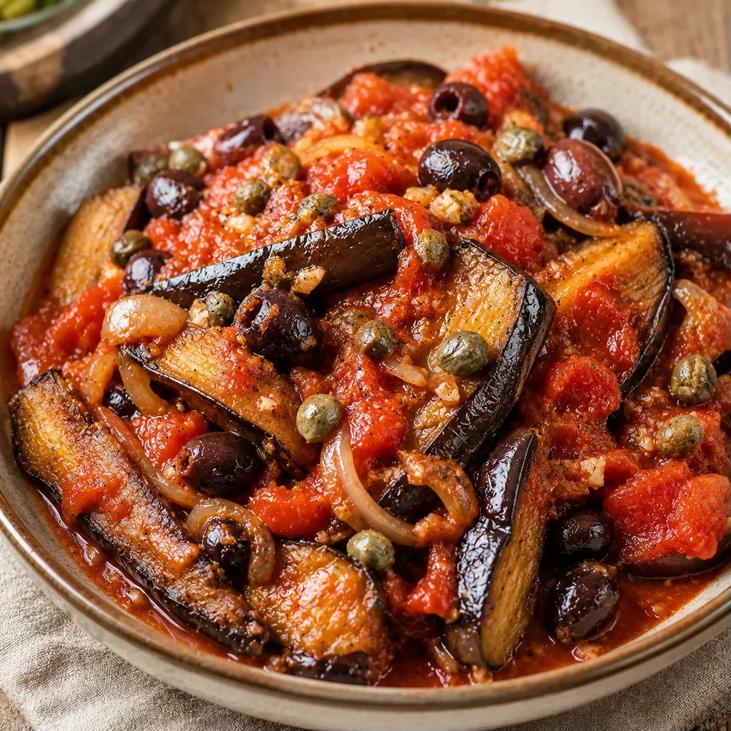 Aubergines à la Sarde