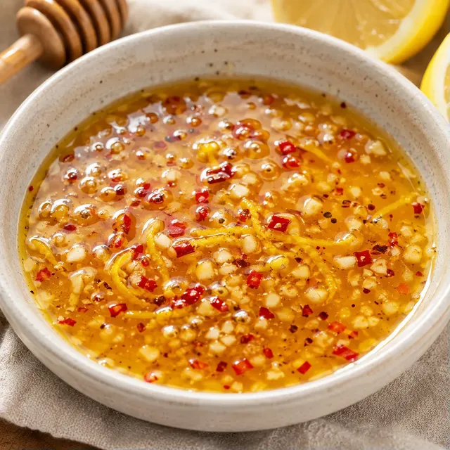 Miel citron pimenté