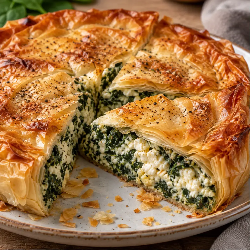 Épinards et feta simples