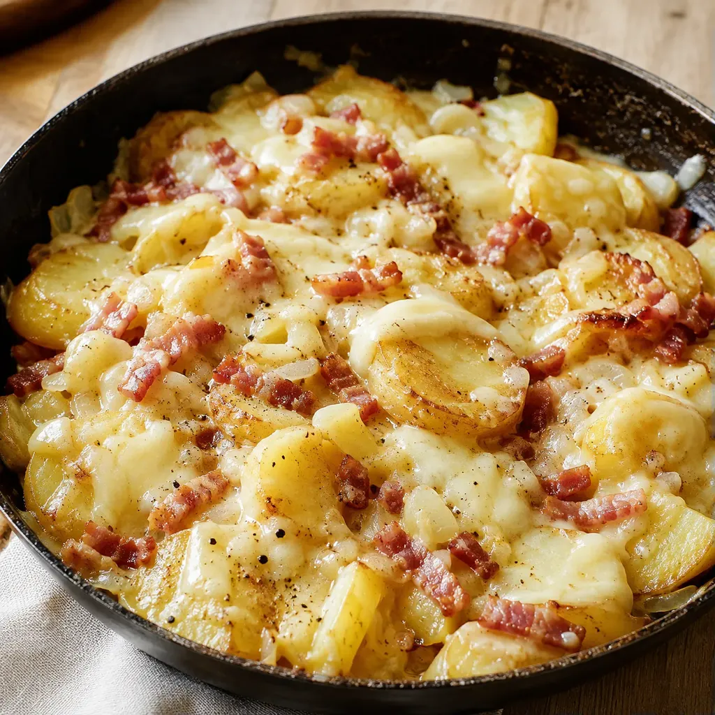 Tartiflette Gourmande Poêle