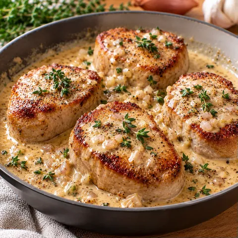 Porc Sauce Thym