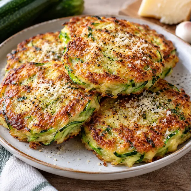 Courgettes Parmesan
