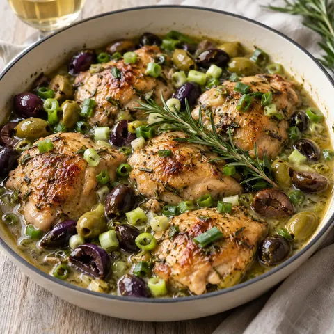 Olives et romarin