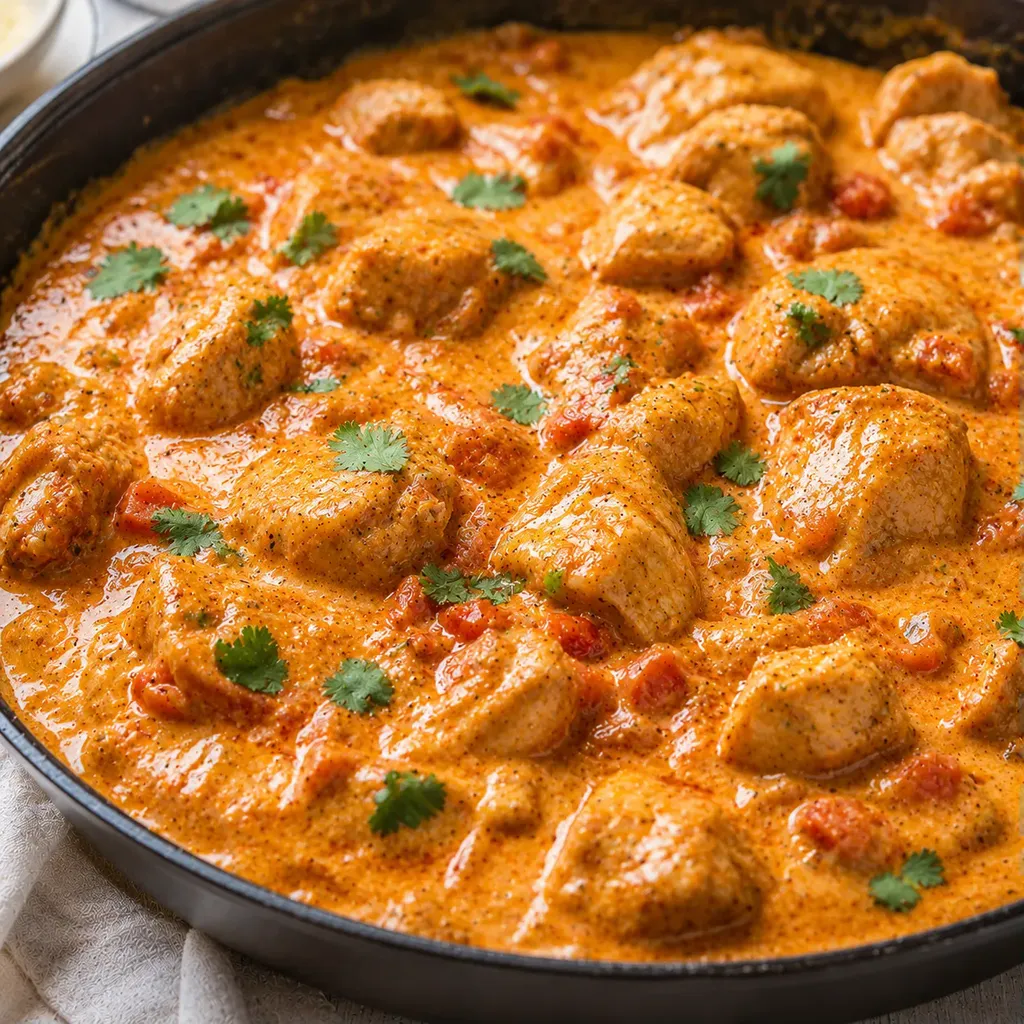 Poulet beurre doux rapide