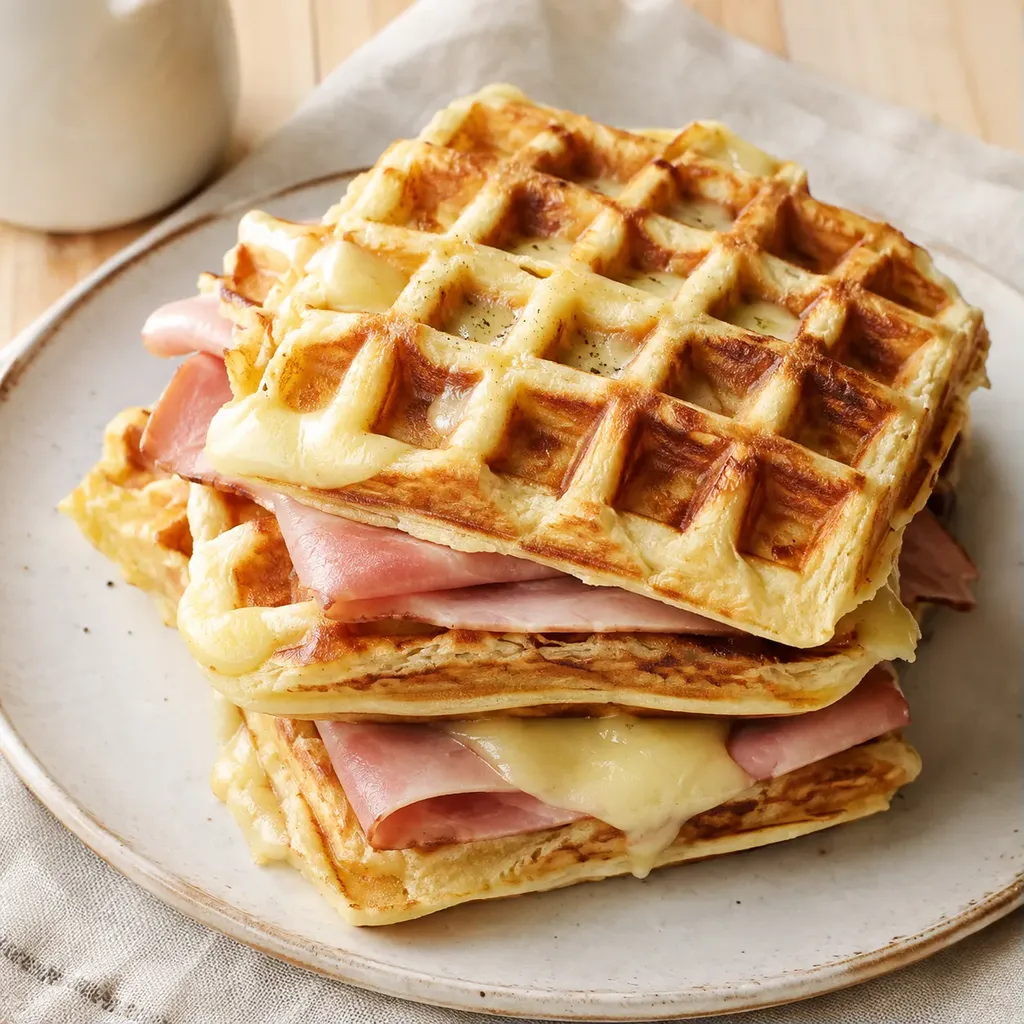 ultra gaufres jambon fromage