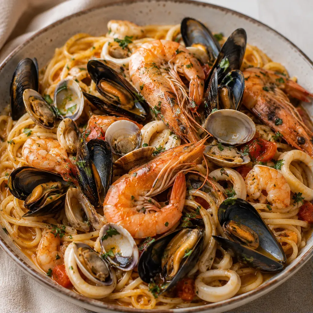 Spaghetti Fruits de Mer