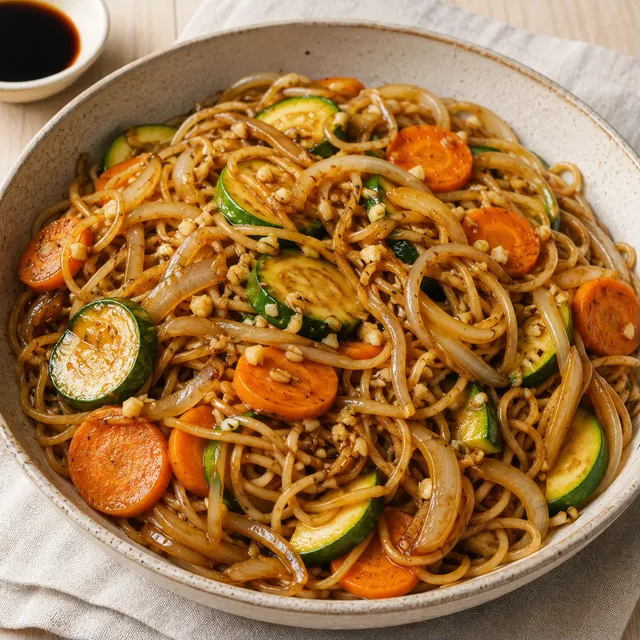 Légumes Nouilles Sautés