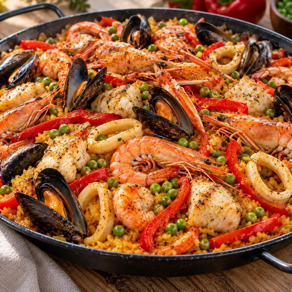 Gigantesque Paella Mer