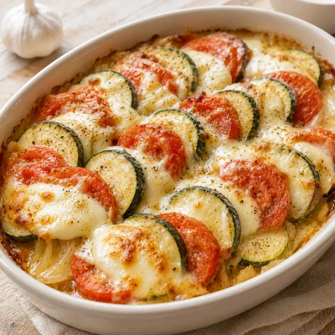 Courgettes Tomates Fromage