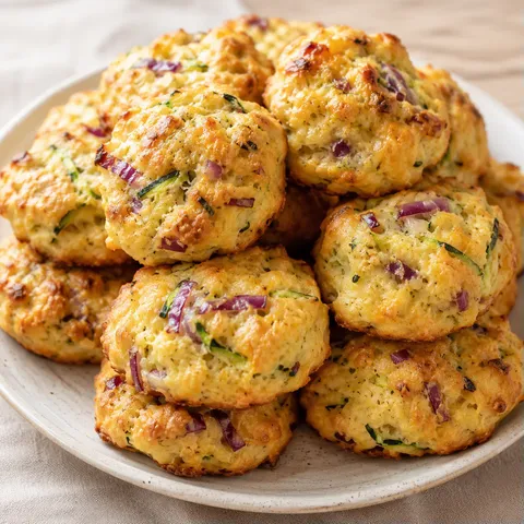 Courgette parmesan biscuits