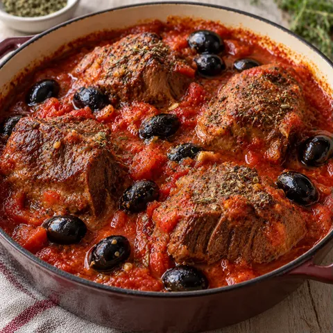 Marinade ail ours tomate
