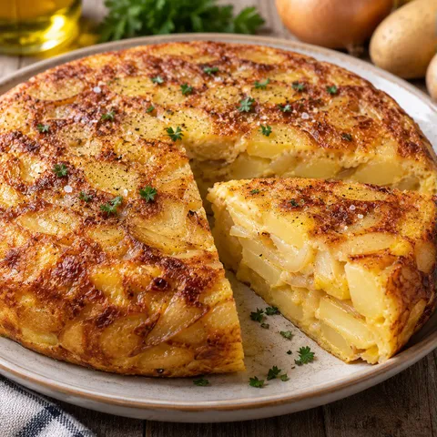 Pommes Oignons Tortilla