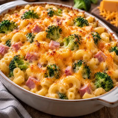 Fromage brocoli macaronis
