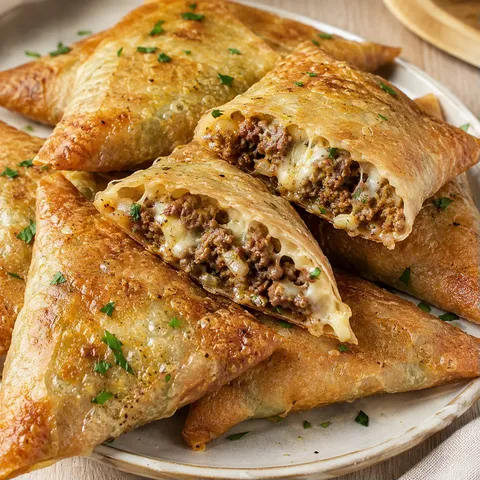 viande fromage croustillants