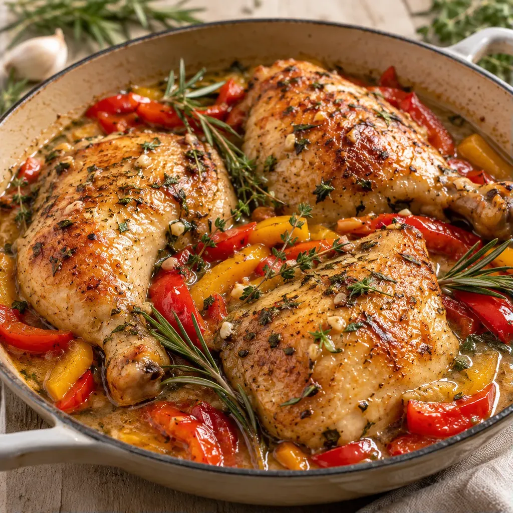 Poulet herbes facile