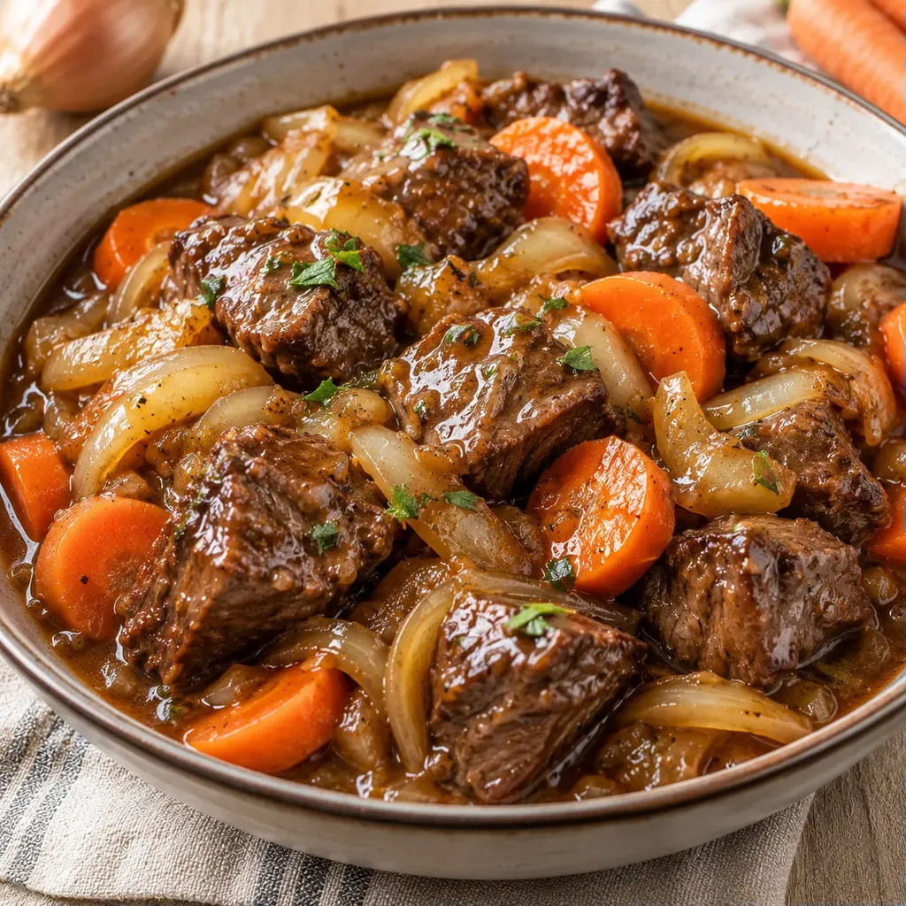 Boeuf mijoté érable