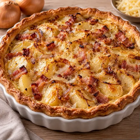 Paysanne Lard Pommes Oignons