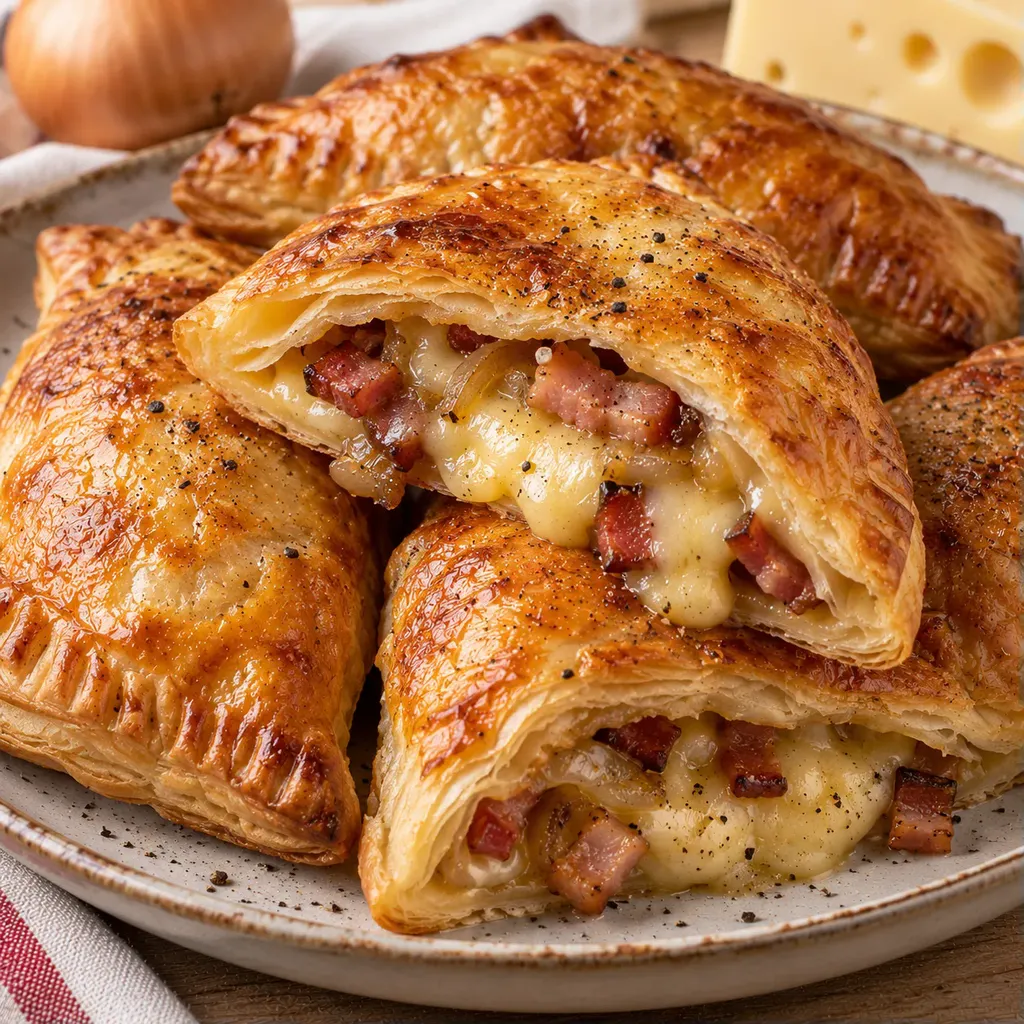raclette bacon chaussons