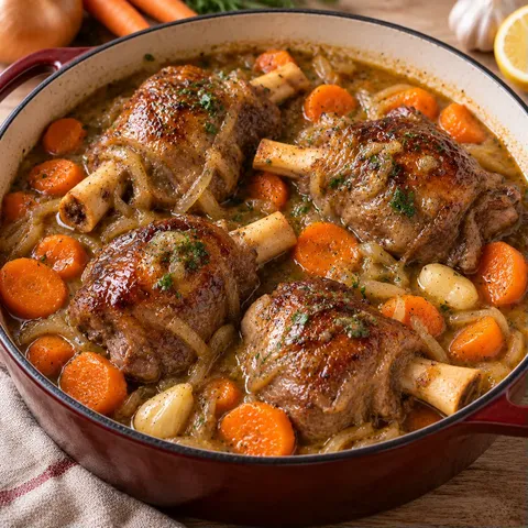 Agneau Cocotte Miel