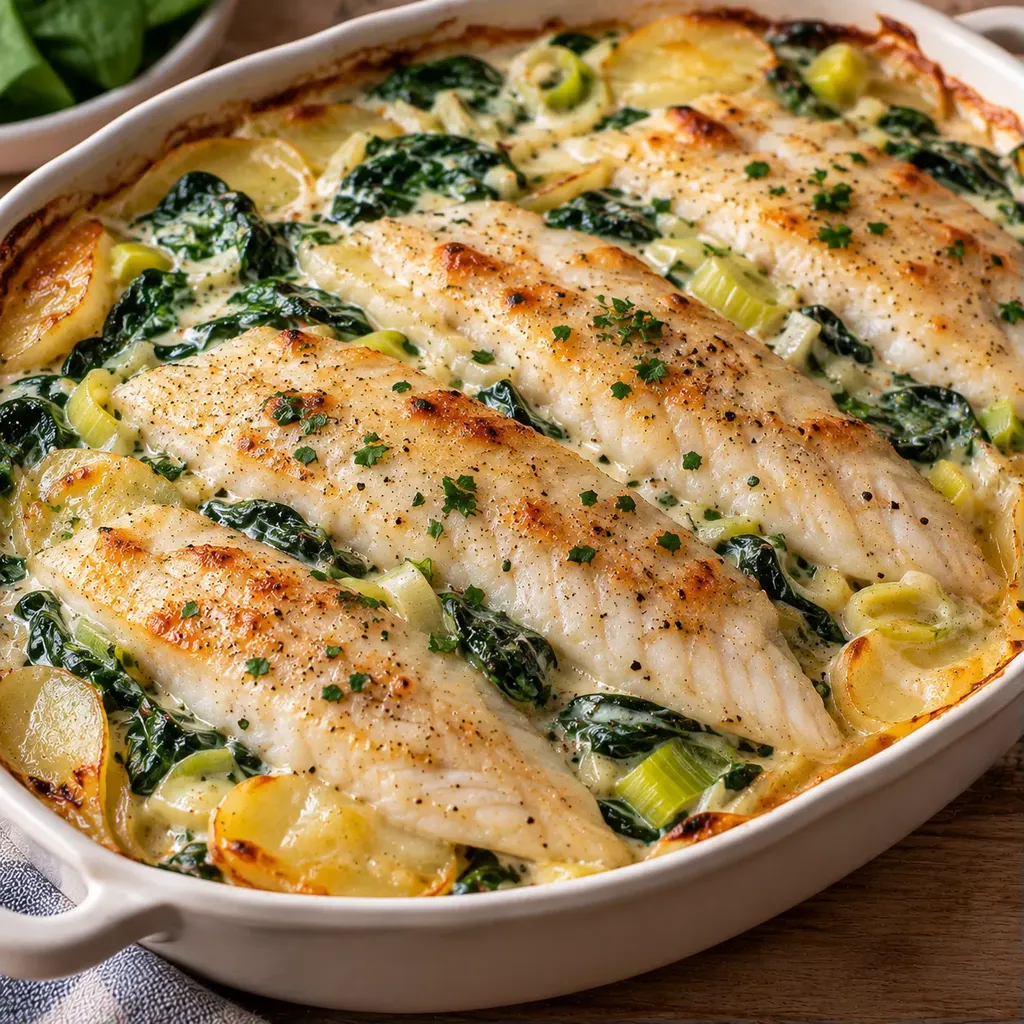 Sole et légumes fondants