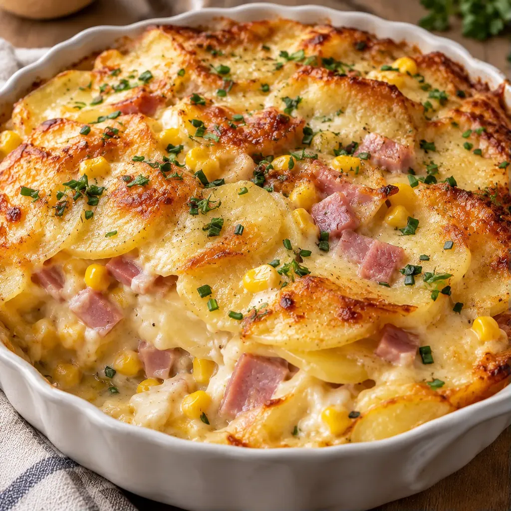 Crémeux jambon maïs