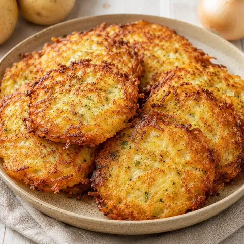 Galettes pommes croquantes