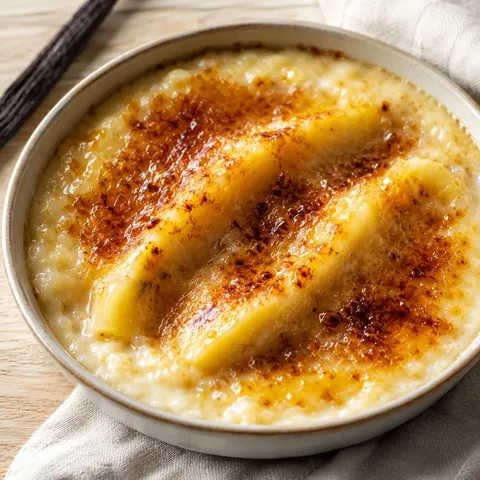 Banane coco brûlée