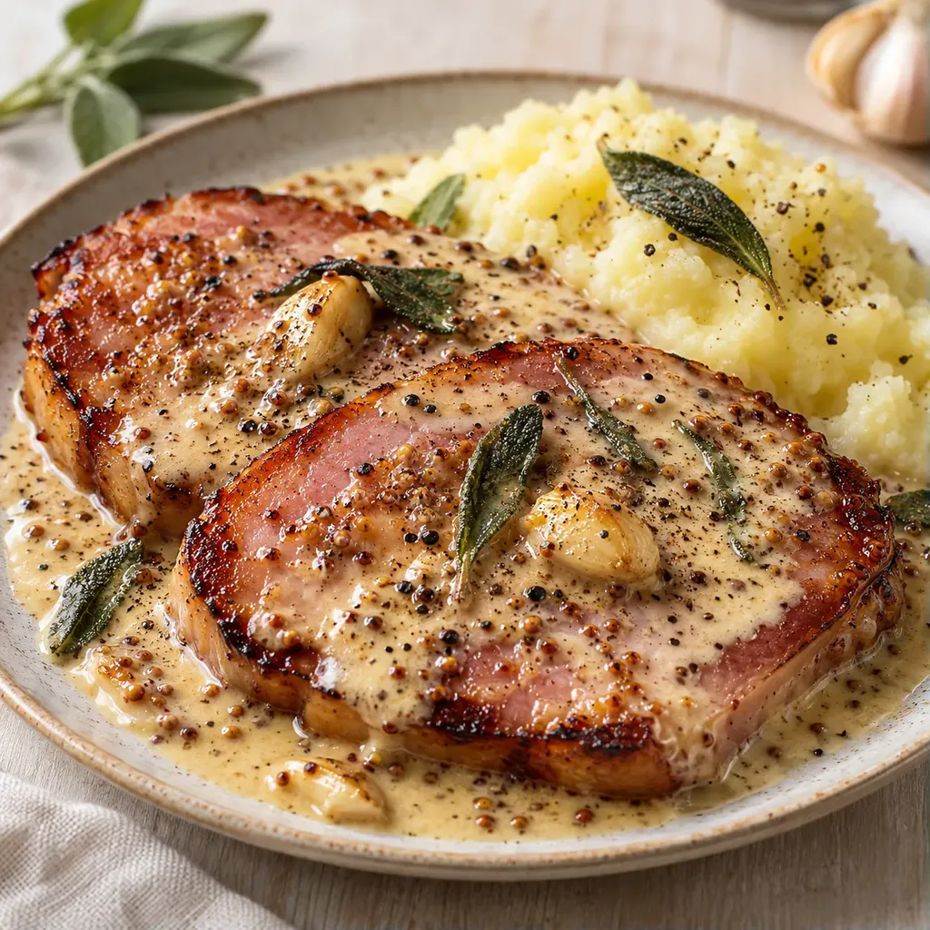 Jambon crémeux saveur sauge