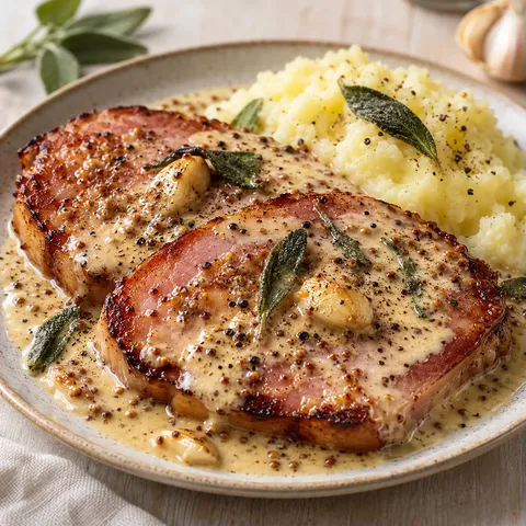 Jambon crémeux saveur sauge