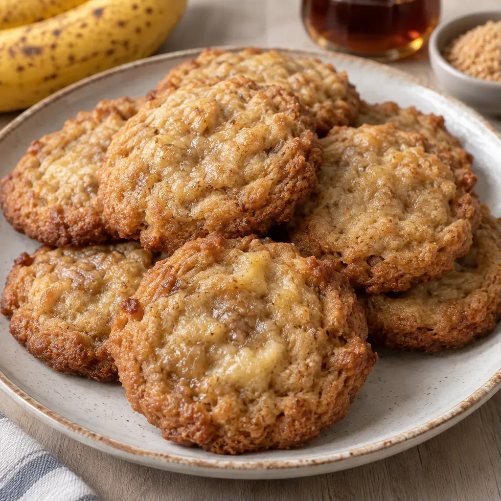 Biscuits bananes moelleux