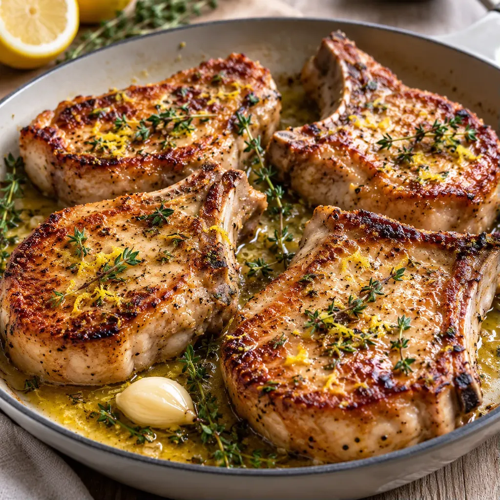 Porc citron et thym