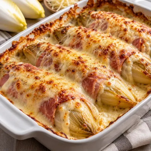 Endives béchamel fromage