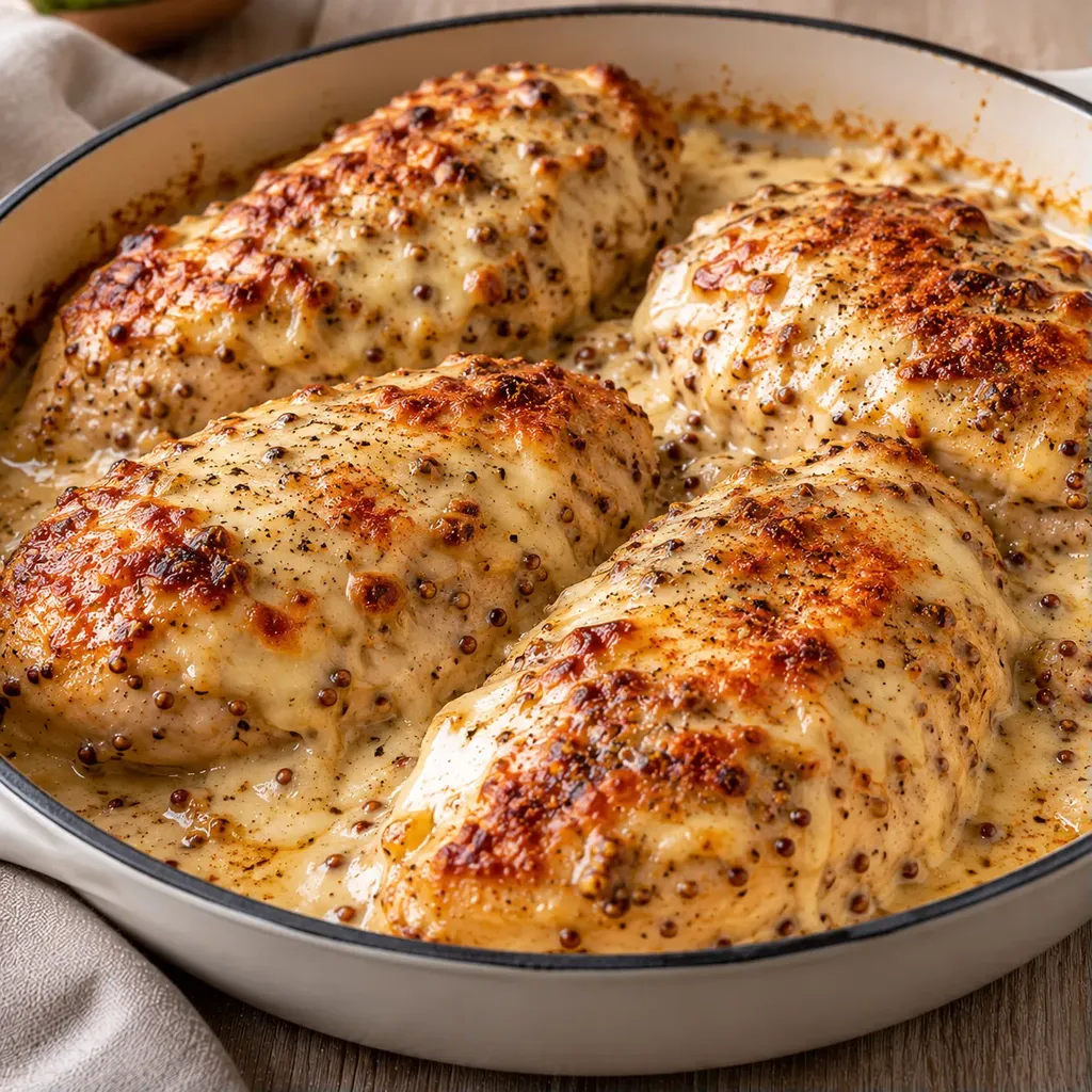 Poulet Moutarde Fromage
