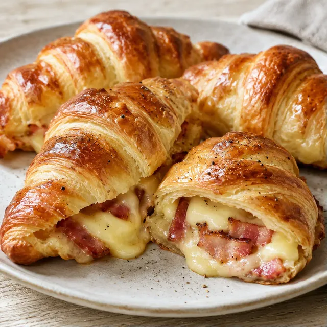 Lardons Raclette Croissants
