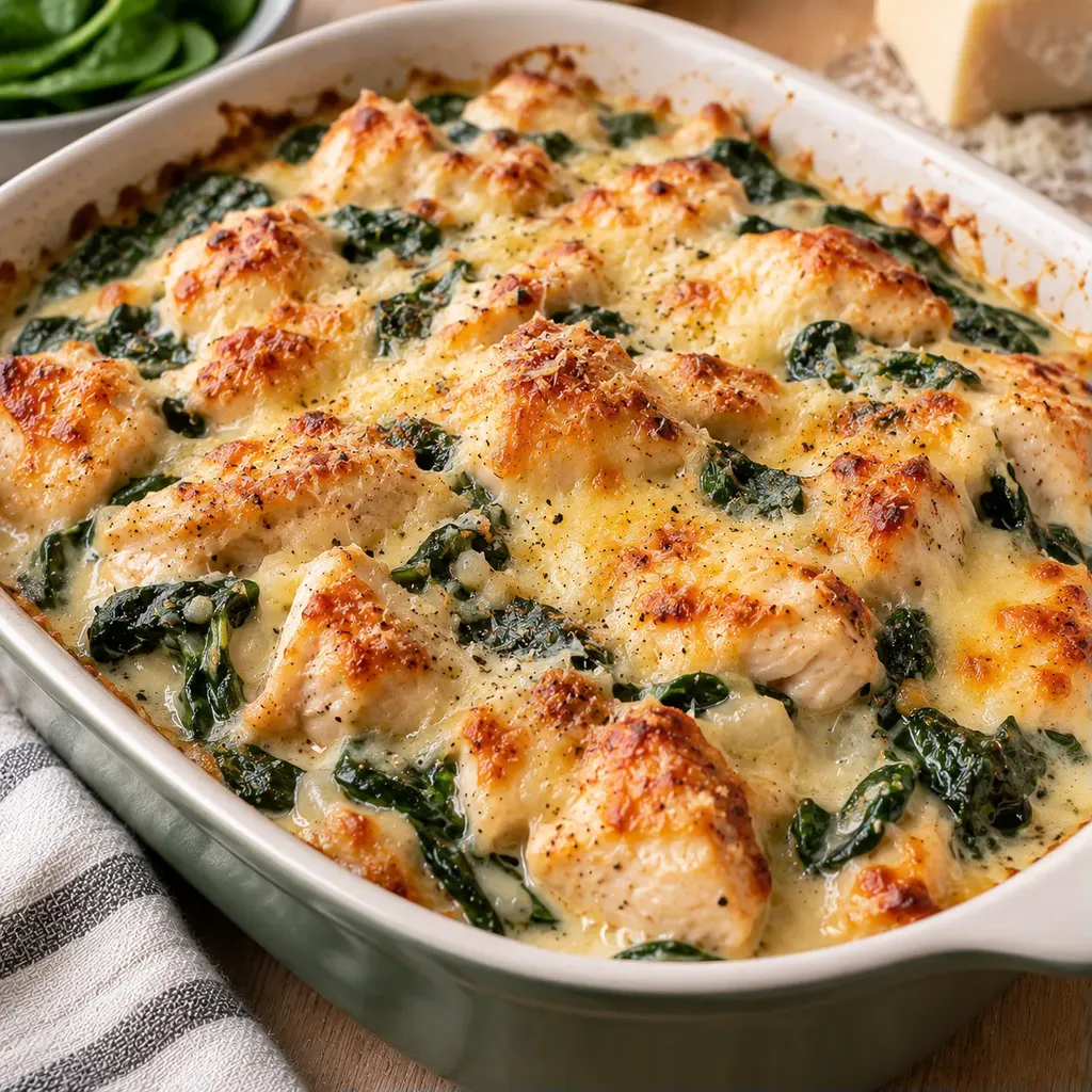 Poulet Épinards Fondant