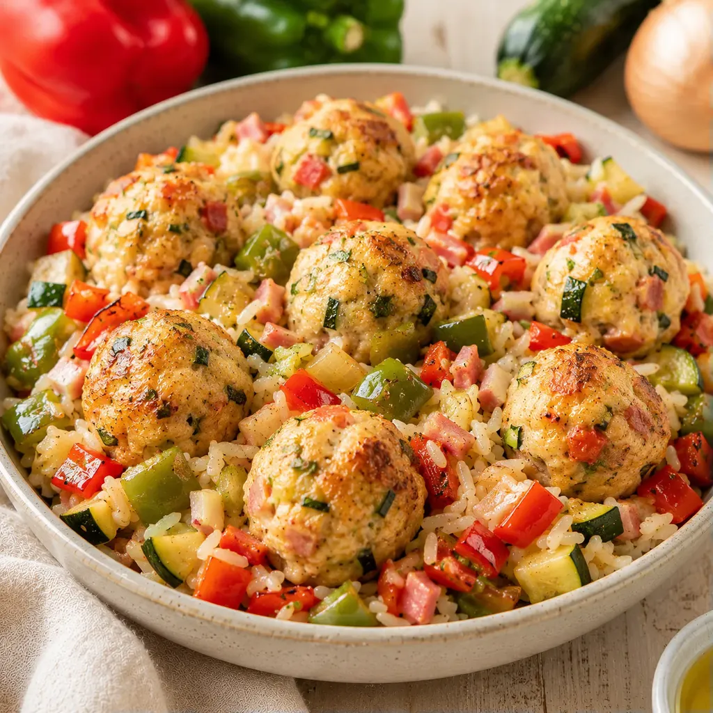 Boulettes Légumes Poulet