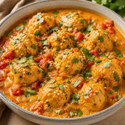 Boulettes Poulet Curry