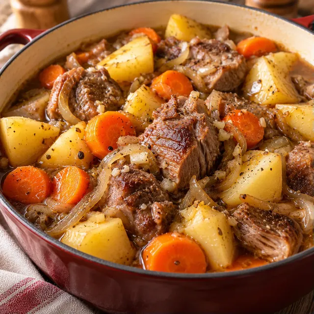 Agneau Légumes Fondants