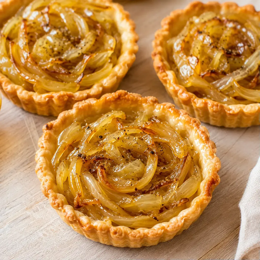 Tartelettes Oignons et Miel