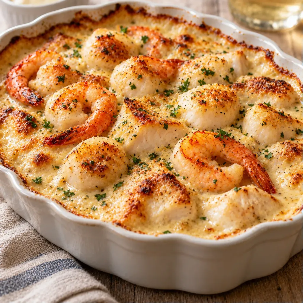 Fruits de Mer Gratiné