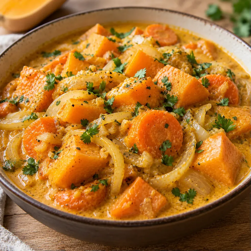 Butternut coco carottes