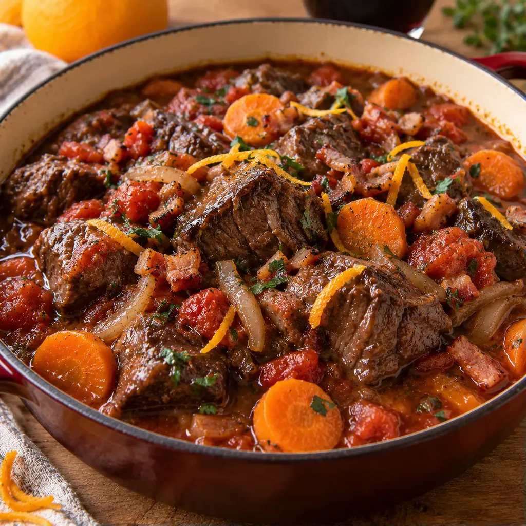 bœuf tendre provençal