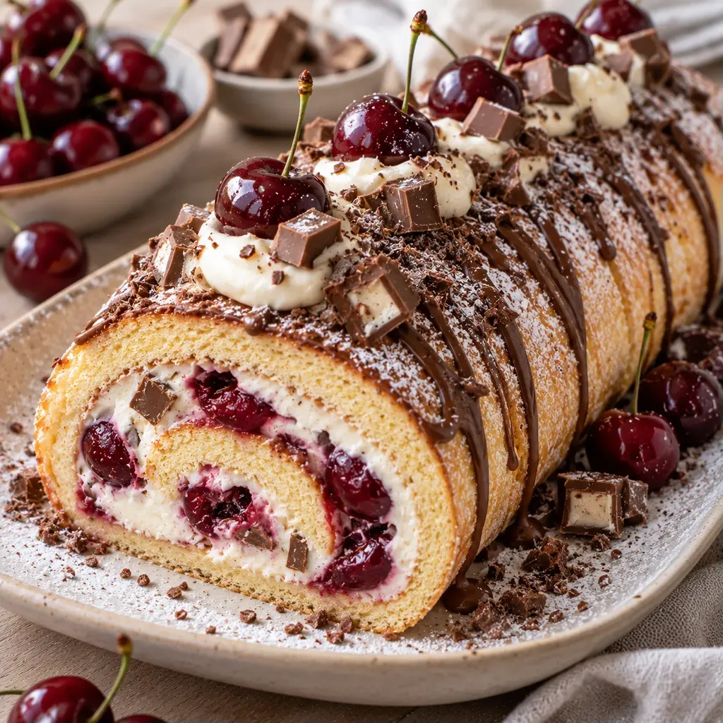 Mascarpone Cerises Chocolat
