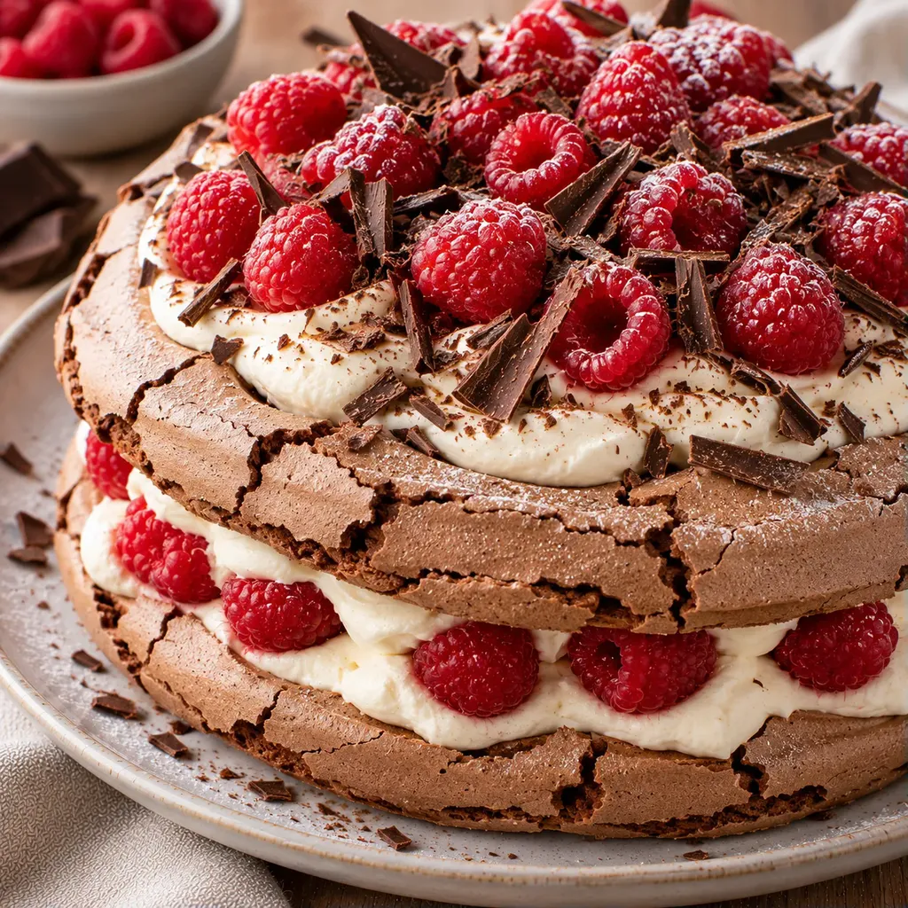 Framboises et chocolat