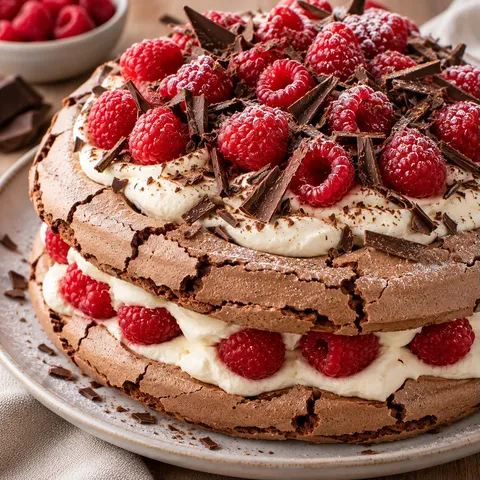 Framboises et chocolat