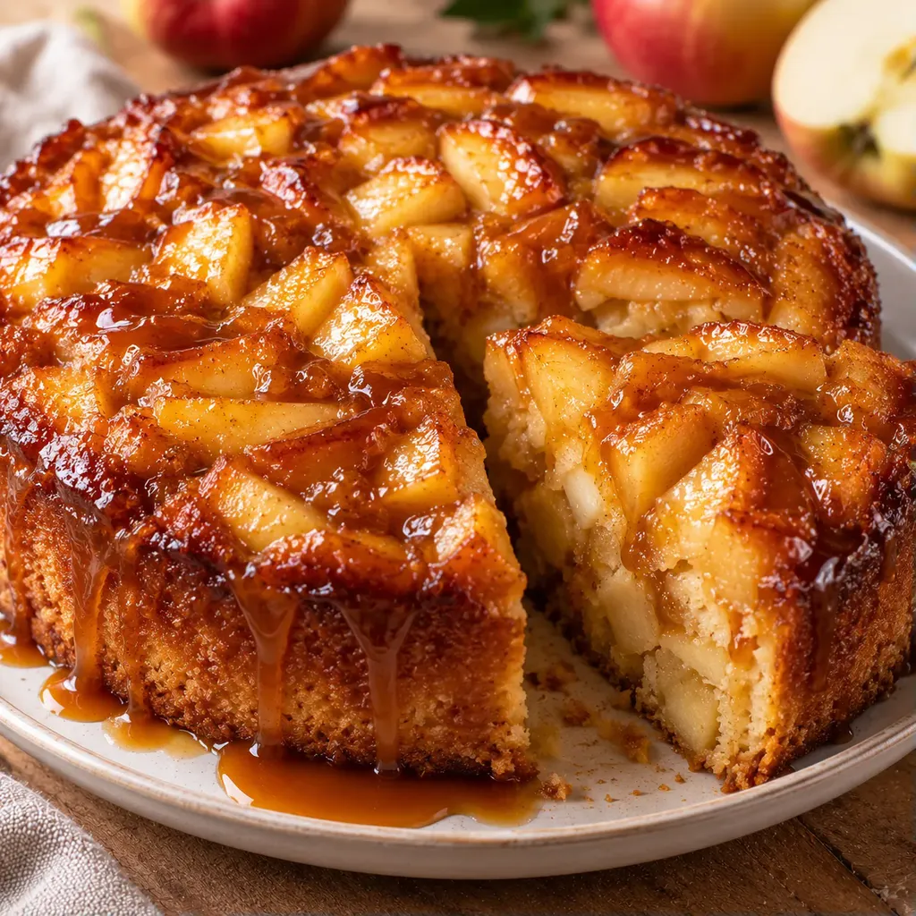 Pommes et caramel