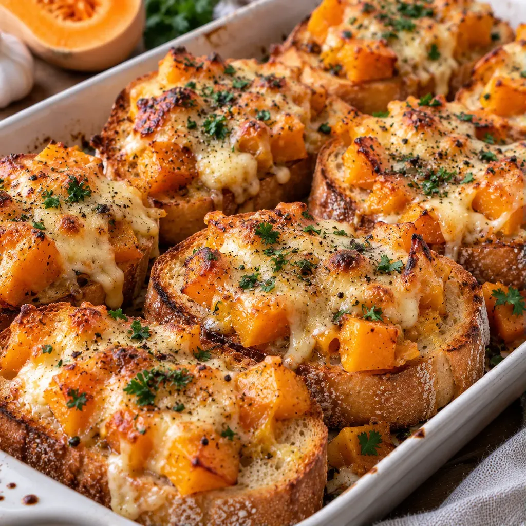 Gratin ail et butternut