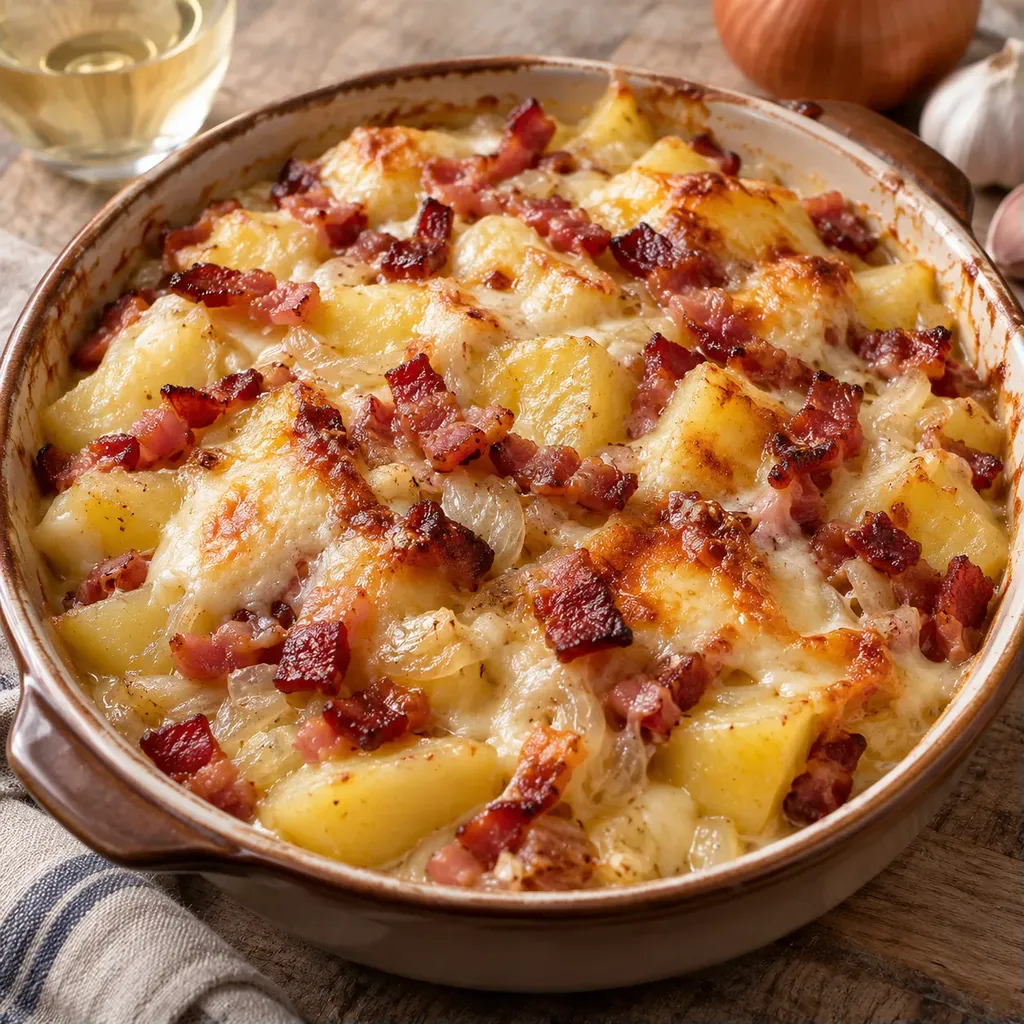 Tartiflette pommes bacon