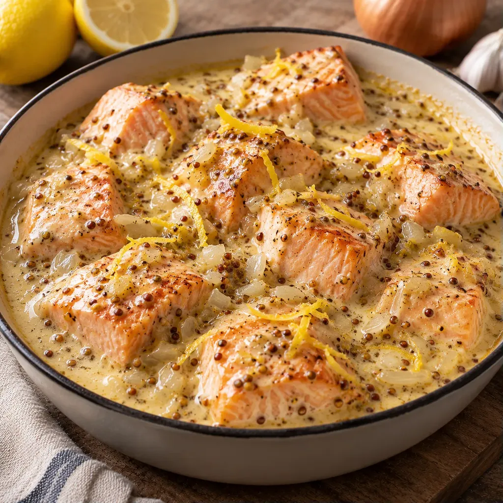 Saumon Moutarde Citron