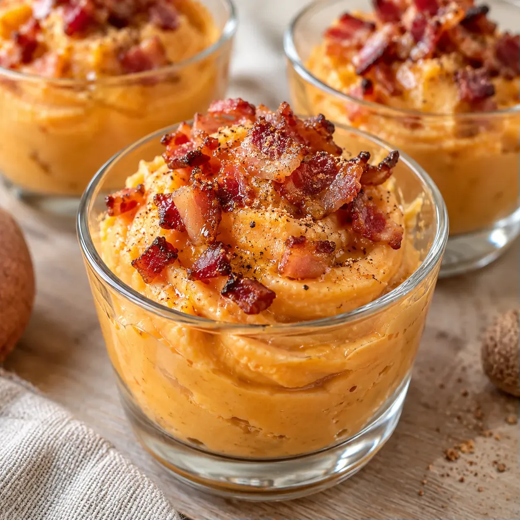 mousse patate bacon